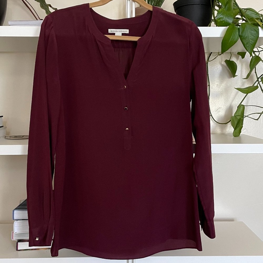 Banana Republic Silk Blouse